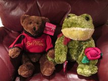 Large Valentine Plush Bear - NWT (Frog Is Sold) in Luke AFB, Arizona