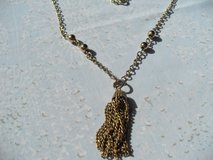 Vintage gold-toned Chain with Tassle in Houston, Texas