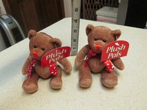 Pair Of "Plush Pals" Mini Teddy Bears - New w/Tags in Luke AFB, Arizona